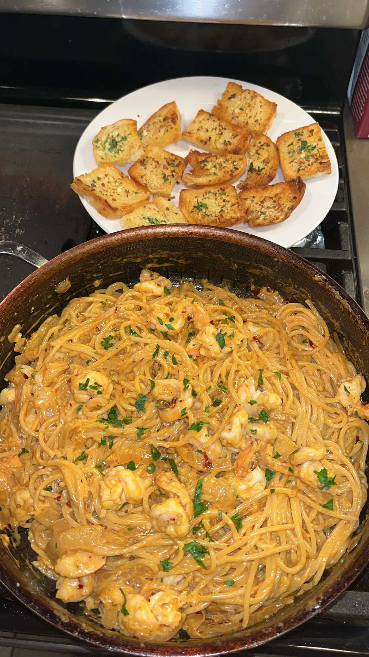 Shrimp Linguine