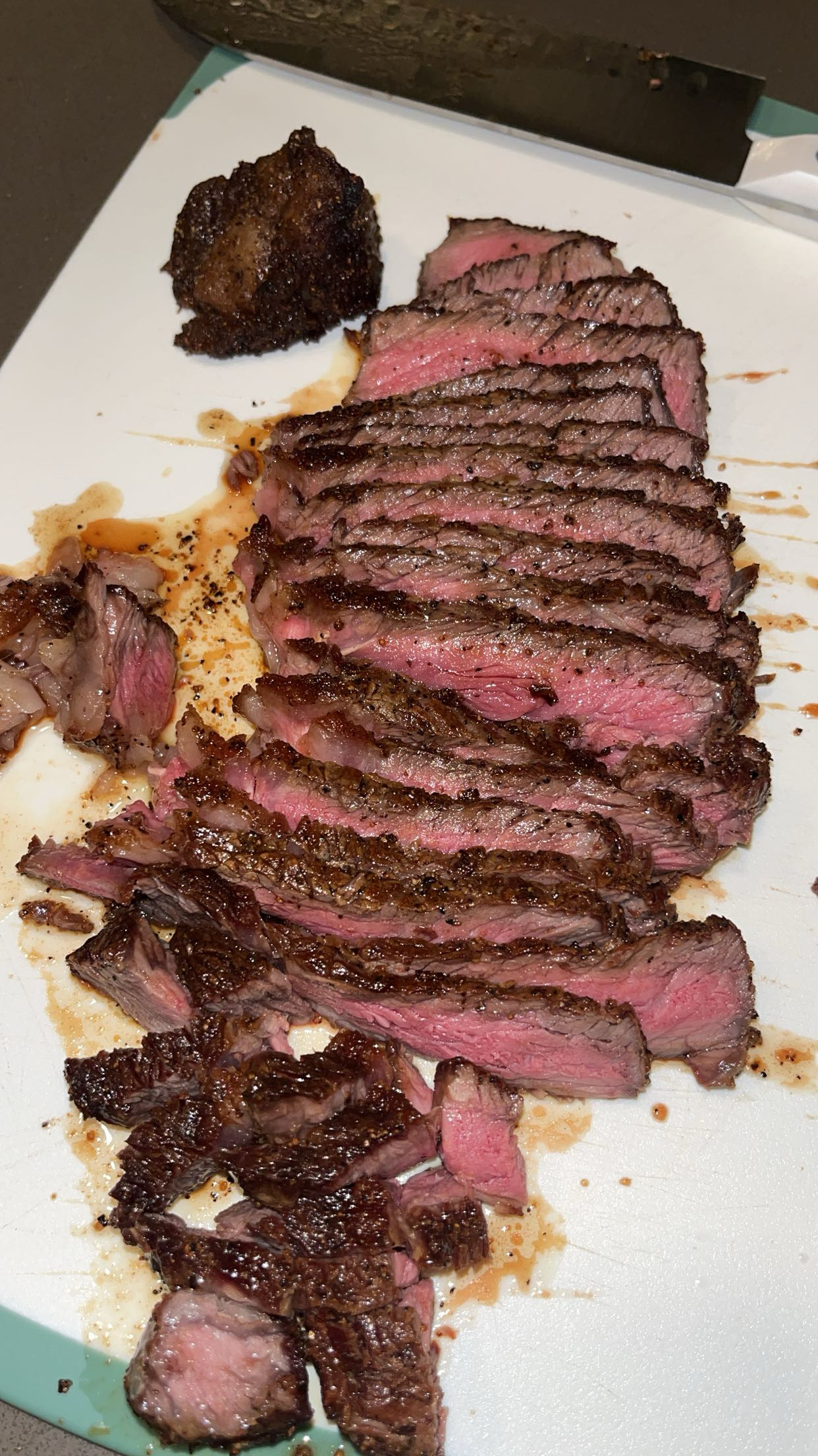 Sliced ribeye